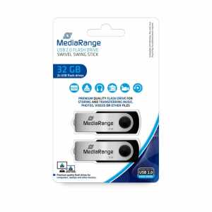 USB Stick 2.0 32GB 2er MediaRange