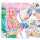Malbuch Create your TOPModel Fantasy, mit 131 Stickern,, Depesche