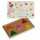 Wachsmal Kreativ-Set Blumenwiese, 5 Wachsmalfarben 5 Schablonenmotive