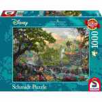 Puzzle Disney Dschungelbuch 1000 Teile, Thomas Kinkade,...