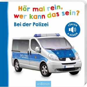 Hör mal rein wer kann das sein bei der Polizei, Kinderbuch