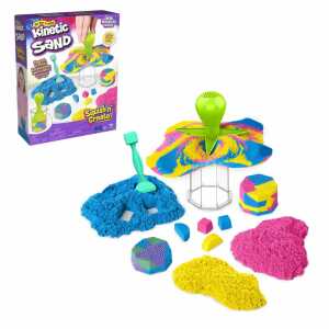 Kinetic Sand Squish N Create, Kinetic Sand in leuchtenden Neo-Farben,