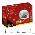 LED-Lichterkette 80er warmweiß,8h Timer, und Innen 15,9m,