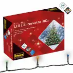 LED-Lichterkette 80er bunt,f.Außen u.Innen, 16m,...