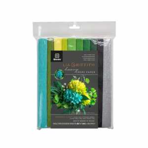 Werola Floristenkrepp 10 Rollen 25x100cm Botanical Garden