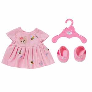 BABY born Bärenkleid Outfit Gr.43cm, Inhalt: Kleid, Jacke, Schuhe,
