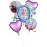 Folienballons Bouquet Disney FROZEN, Amscan
