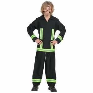 Kinderkostüm Feuerwehr Set Gr.104, Jacke und Hose, Widmann