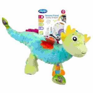 Sensory Friend Drache Dusty bunt, knistert, BPA, Phythalates PVC frei,