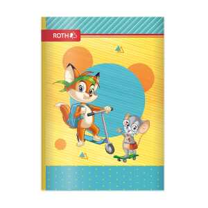 Roth Muttihefte/ Oktavhefte, A6, 64 Seiten liniert, Fredo & Fitzi,