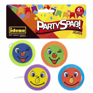 Idena Partyspaß Jojos Smile 4er, ab 3 Jahren