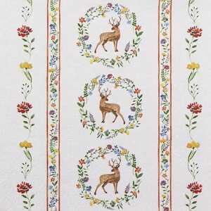 Motivserviette 33x33cm Hirsch HOME FASHION 212310 3lag