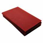 Bienenwachsplatte 20x33cm Stärke 2mm rot,