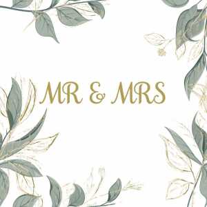 Motivserviette 33x33cm Hochzeit geprägt PAPER+DESIGN 201871 3lag