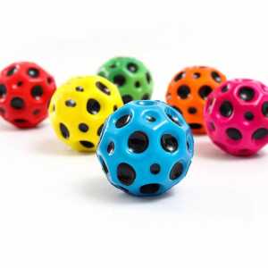 Springball Hi Bounce Football D6,8cm, ab 3 Jahren,, Fun Unlimited