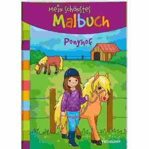 Malbuch Ponyhof TESSLOFF VERLAG
