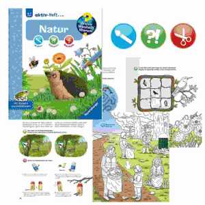 Wieso? Weshalb? Warum? Natur, Malen, Rätseln, Basteln,