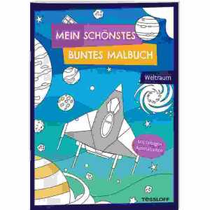 Malbuch Weltraum 9783788645175