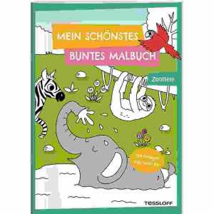 Malbuch Zootiere 9783788645199