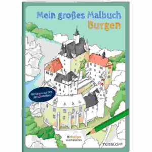 Malbuch Burgen TESSLOFF VERLAG