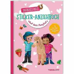 Sticker Anziehbuch Auf dem Ponyhof