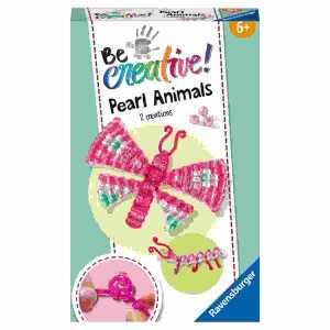 Bastelset Be Creative! Bead Animal Butterfly, mit Perlen und Fäden