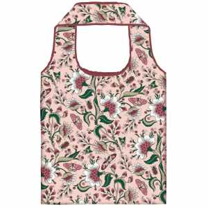Shopper Rose Ornament 40x66cm, aus recyceltem PET, mit Hülle 12x12cm