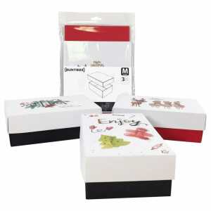Buntbox Set Weihnachten Größe M 3 Stück