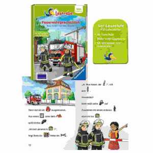 Feuerwehrgeschichten Leserabe Vor-Lesestufe, von Katja Reider