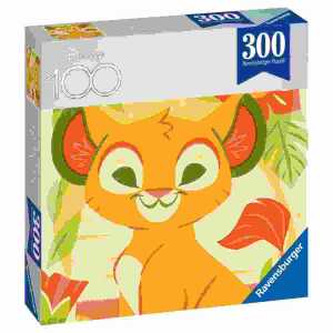 Puzzle 300 Teile Simba 100 Jahre Disney , ab 8 Jahren