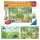 Puzzle 2x 12 Teile Tiere im Wald und auf der Wiese, ab 3 Jahren