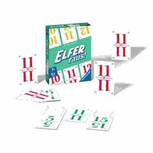 Kartenspiel Elfer raus! für 2-6 Spieler, Spieldauer 20min,