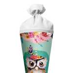 Roth Schultüte 70cm rund Eule Lieselotte