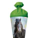 Motiv-Schultüte Power Horse 70cm rund Filzverschluss