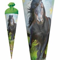 Roth Motiv-Schultüte, Power Horse, 70 cm, rund, Filzverschluss