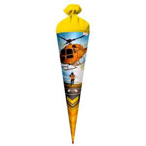 Roth Schultüte 70cm Helikopter rund Filzverschluss