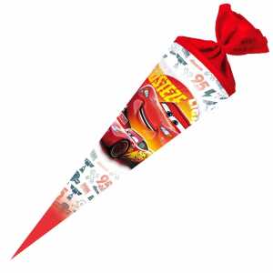 Nestler Schultüte Filzv. 70 cm rund Cars Rusteze Disney