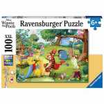 Puzzle 100 Teile Winnie Puh Die Rettung, ab 6 Jahren,,...