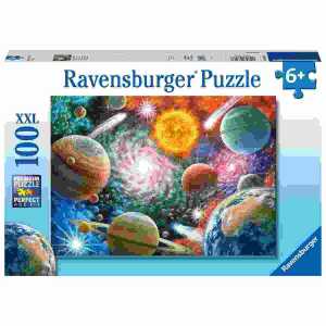 Puzzle 100 Teile Sterne und Planeten, ab 6 Jahren,, Ravensburger