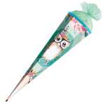 Roth Schultüte 85cm eckig Eule Lieselotte