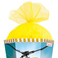 Motiv-Schultüte Helikopter 85cm eckig Tüllverschluss