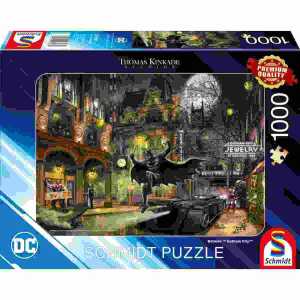 Puzzle Kinkade Batman 1000 Teile, Schmidt Spiele