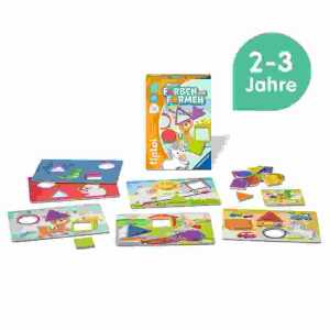 Meine Farben und Formen, zuordnen von Formen, Grund- und Mischfarben,