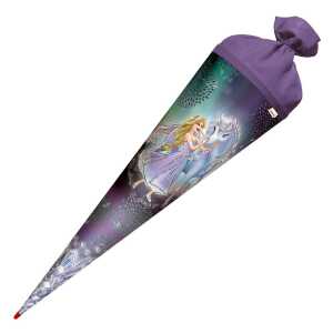 Roth Schultüte 70cm rund Königin im Eis Glitter