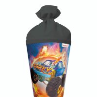 Motiv-Schultüte Monstertruck Fire 70cm rund...