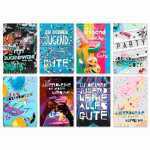 Glückwunschkarten 100er Jugendweihe sortiert, 8...