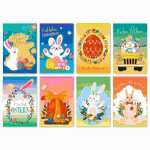 Glückwunschkarten 100er Ostern sortiert, 8 Motive,...