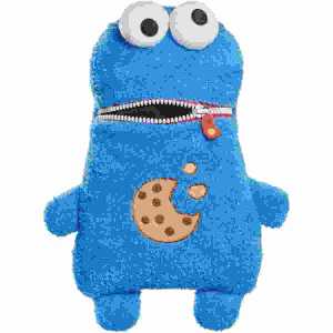Sorgenfresser Krümelmonster 30cm, Schmidt Spiele