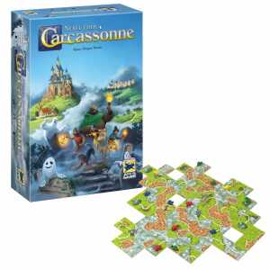 Brettspiel Nebel über Carcassonne, Einzelspiel als Ergänzung spielbar