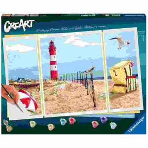 Malen nach Zahlen CreArt Beside the Seaside, Sonderserie Premium